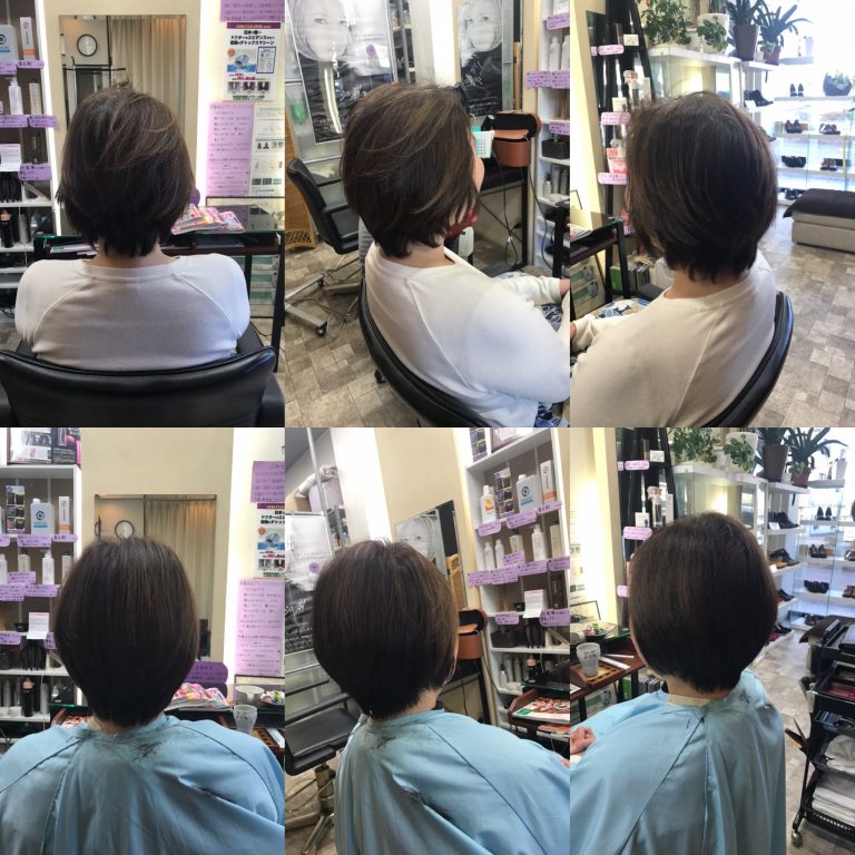 『お手入れできないー』と仰っていたお客様のヘアスタイルが纏まってる〜💕